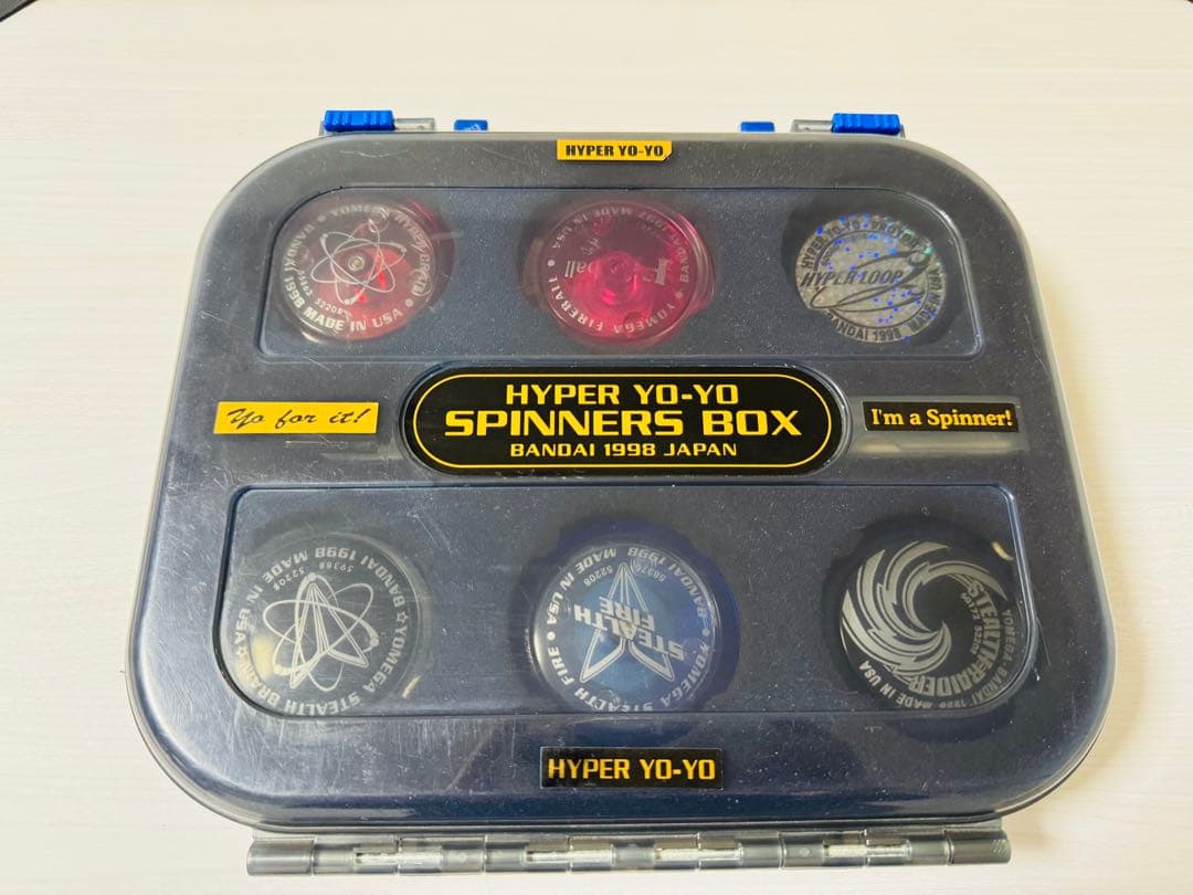 【美品】ハイパーヨーヨー 6個セット スピナーズボックス付き