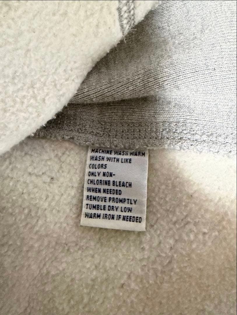 【美品】Polo by Ralph Lauren グレー サーマルパーカー