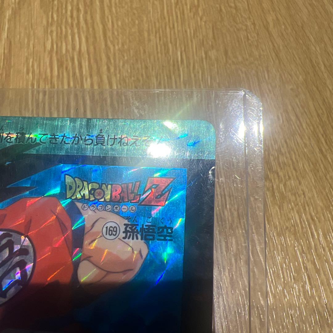 当時もの 1990年 ドラゴンボールZ カードダス PPカード 孫悟空 169