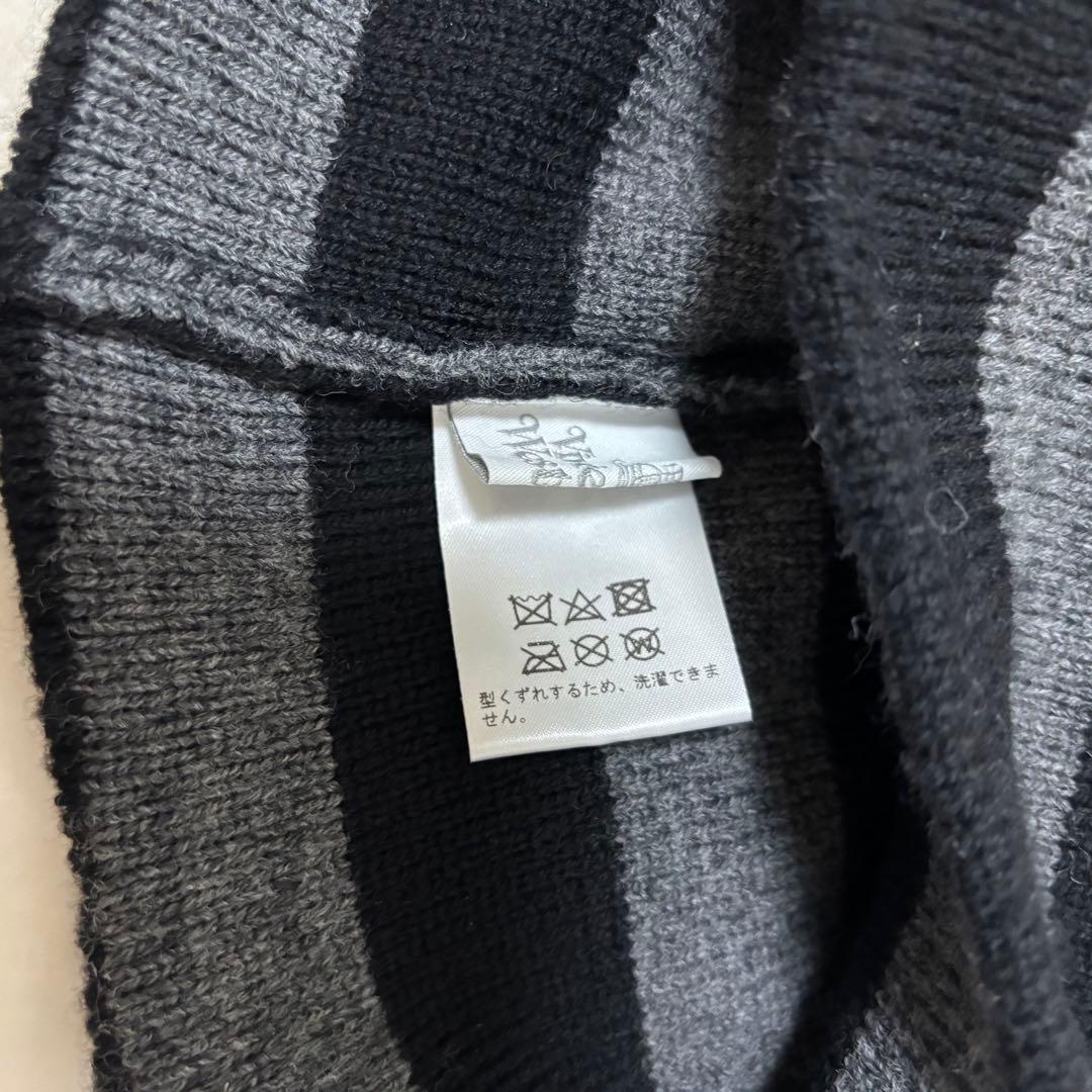 Vivienne Westwood ORB フラップ付ワッチ ニット帽