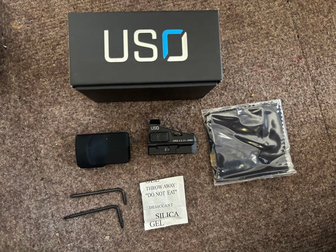 実物 USO Optics DRS2.0 ドットサイト スコープ 5MOA