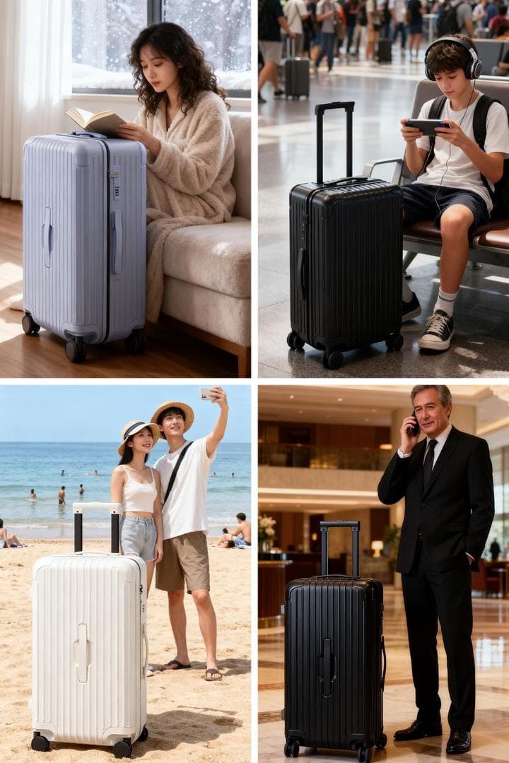 スーツケース Mサイズ 軽量 キャリーケース 多機能 キャリーバッグ 静音