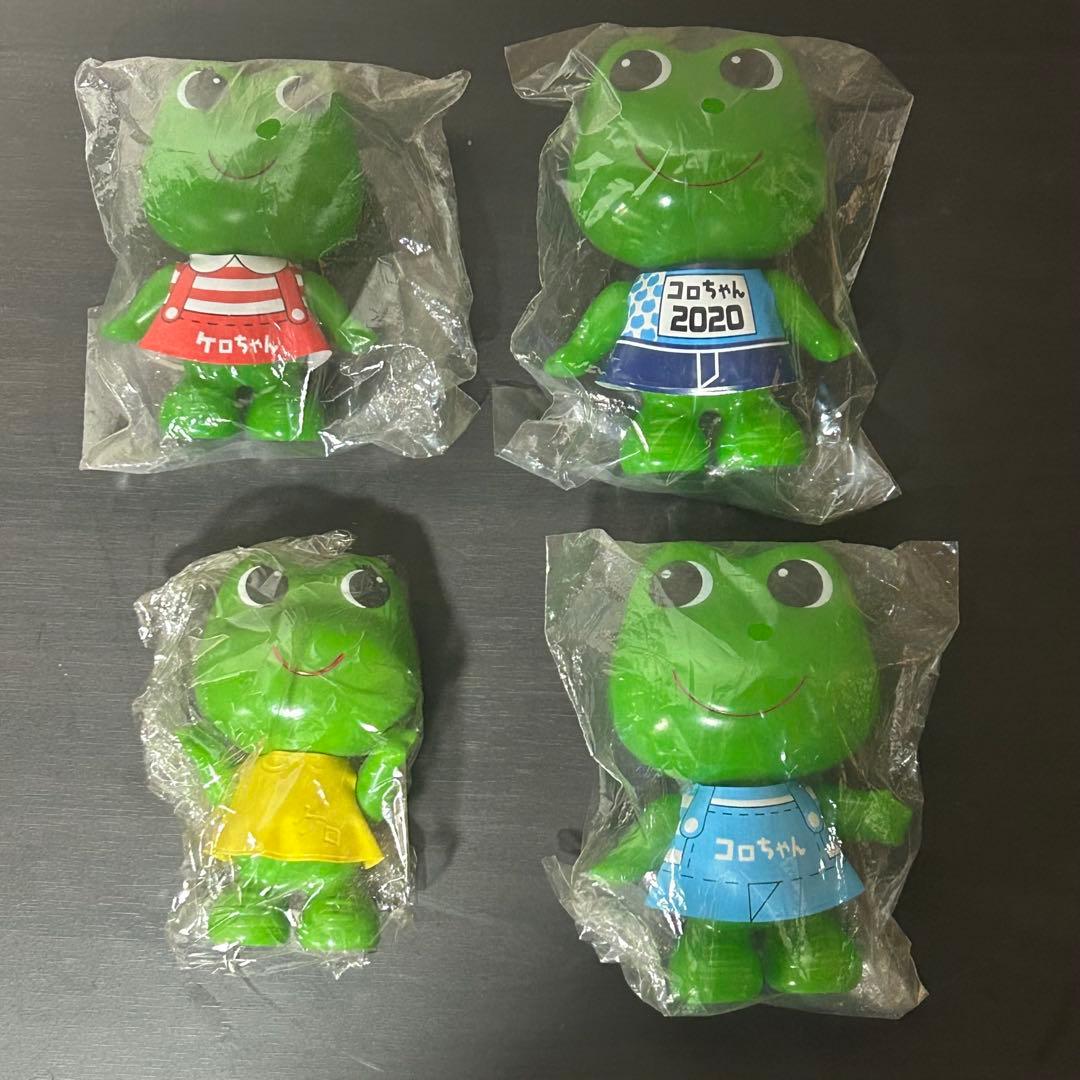 【フィギュア】ケロちゃんコロちゃん4体＋おまけ付き