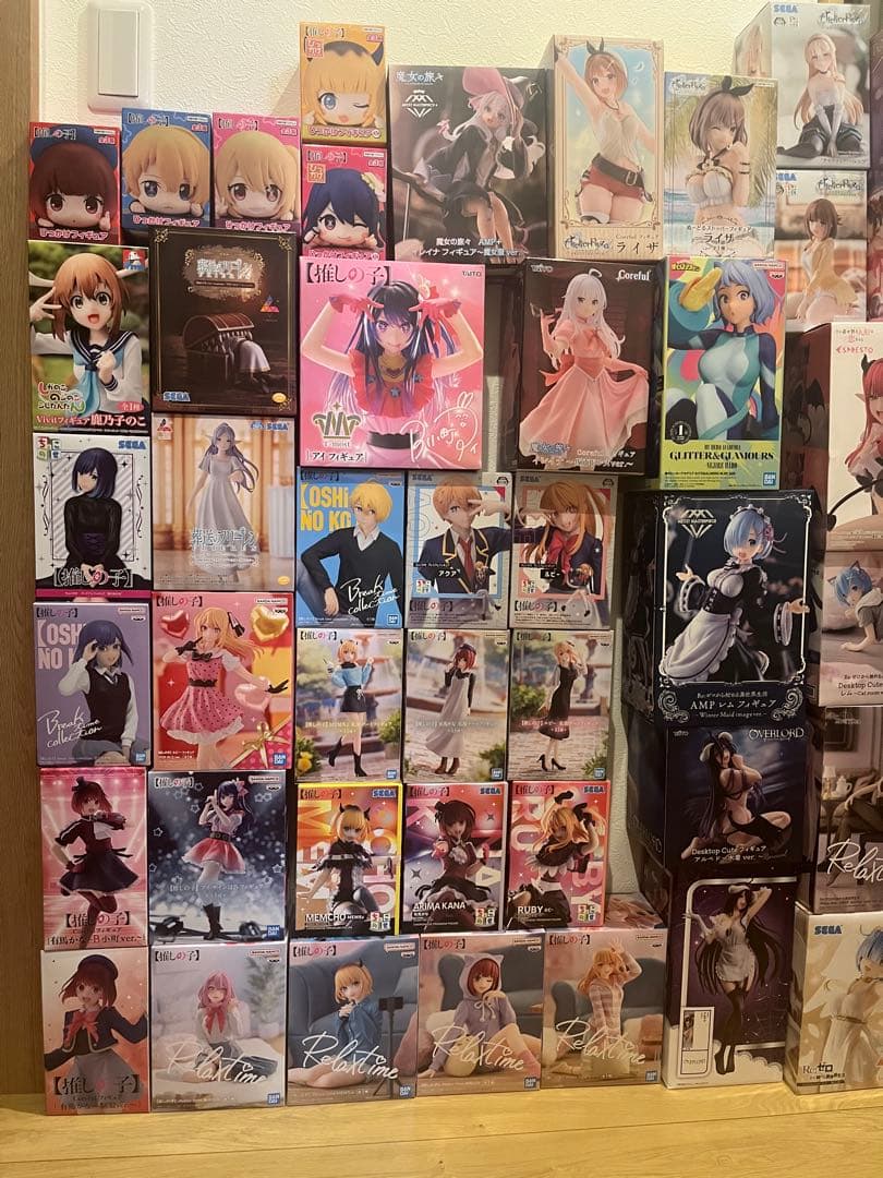 美少女フィギュア58点　AMP+ 推しの子　フリーレン　リゼロ　リズ　アルベド
