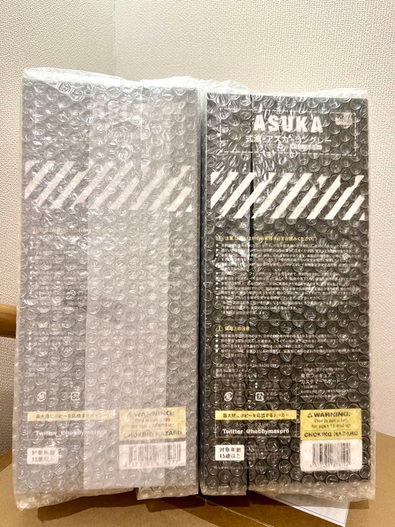 RADIOEVA 10TH ANNIVERSARY アスカ、レイ、フィギュア2体