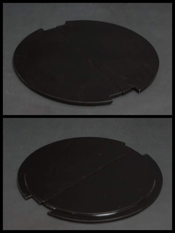 茶道具木製 漆塗 黒手桶水指 ☆重約1.2kg / 茶事