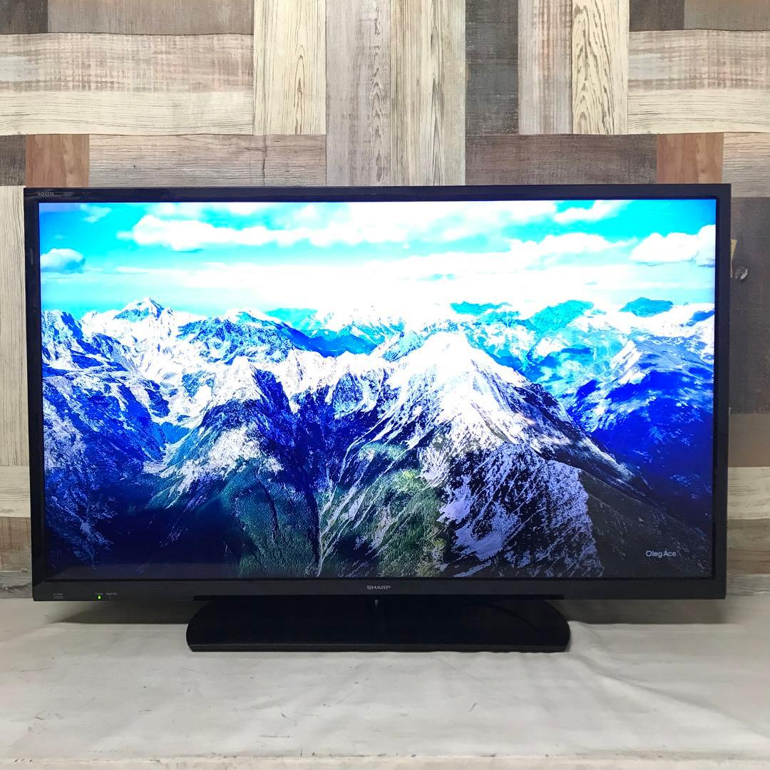 即日受渡❣️全国送料込SHARP40型テレビ外付HDD、かんたん操作音声クッキリ