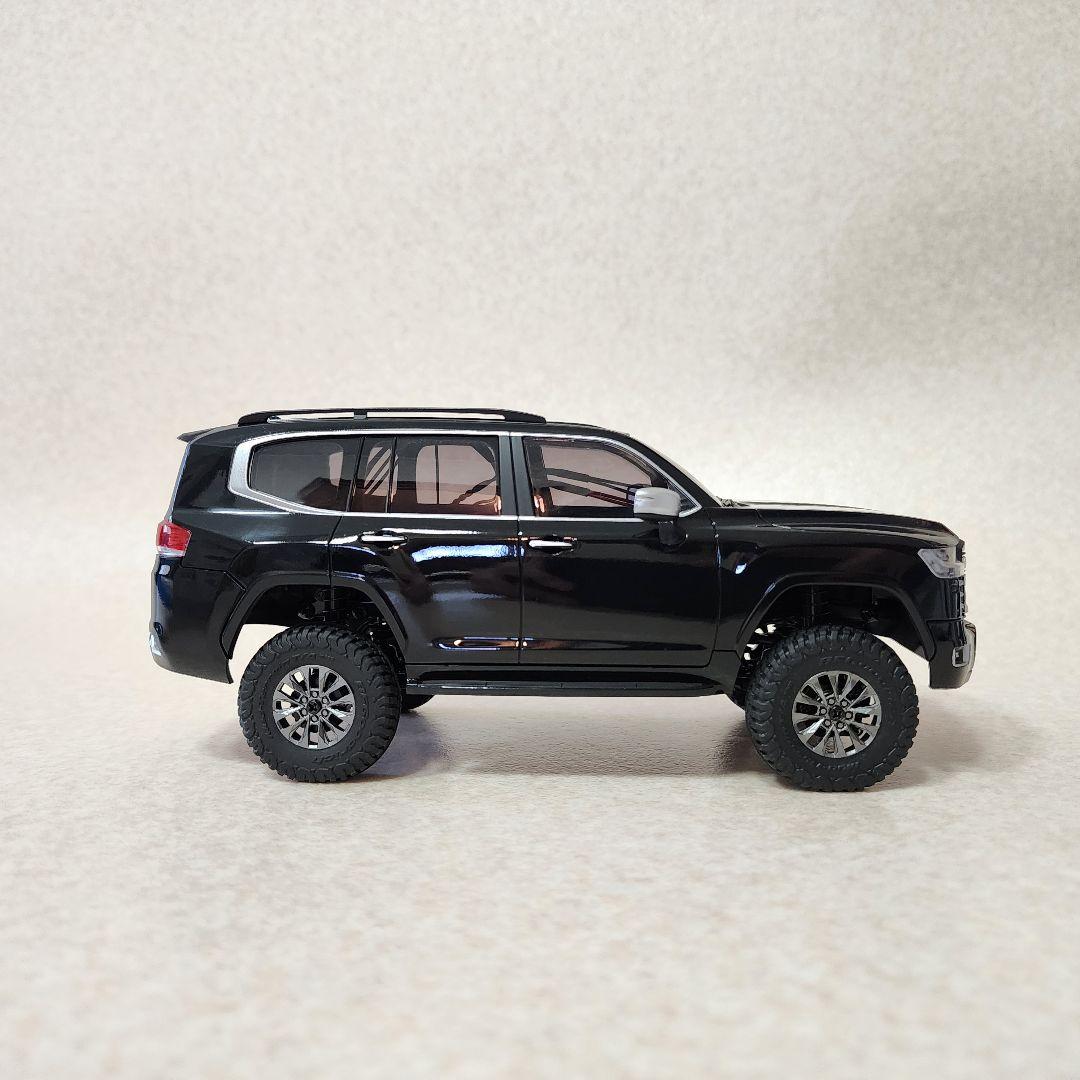 ミニッツ4x4 ランドクルーザー300 ブラック LED付き レディセット