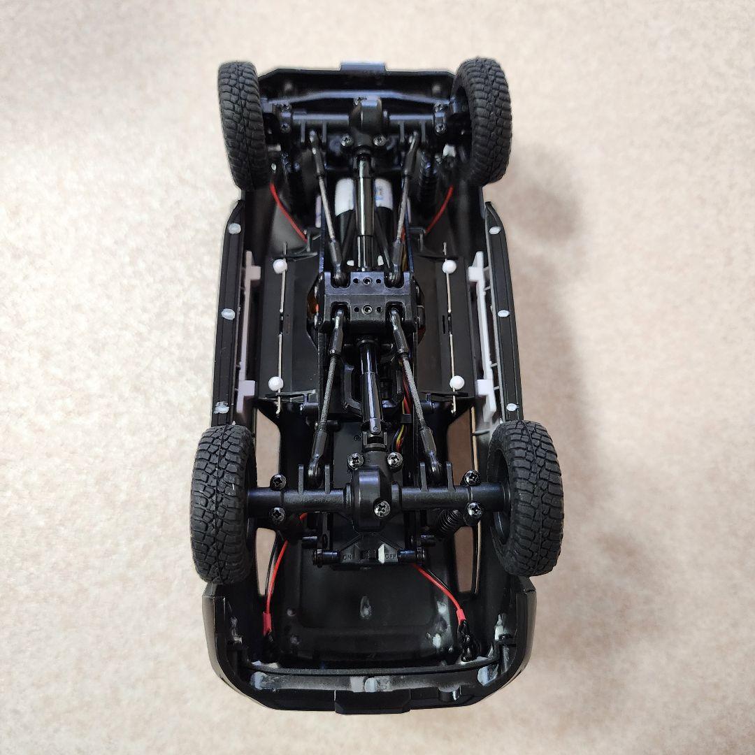 ミニッツ4x4 ランドクルーザー300 ブラック LED付き レディセット