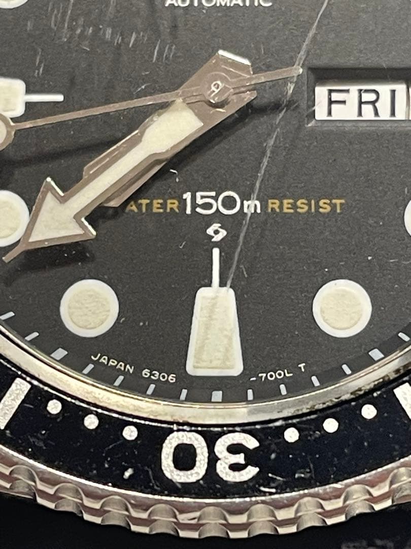 最終値下げSEIKOダイバーズウォッチ Ref.6306-7001サードダイバー