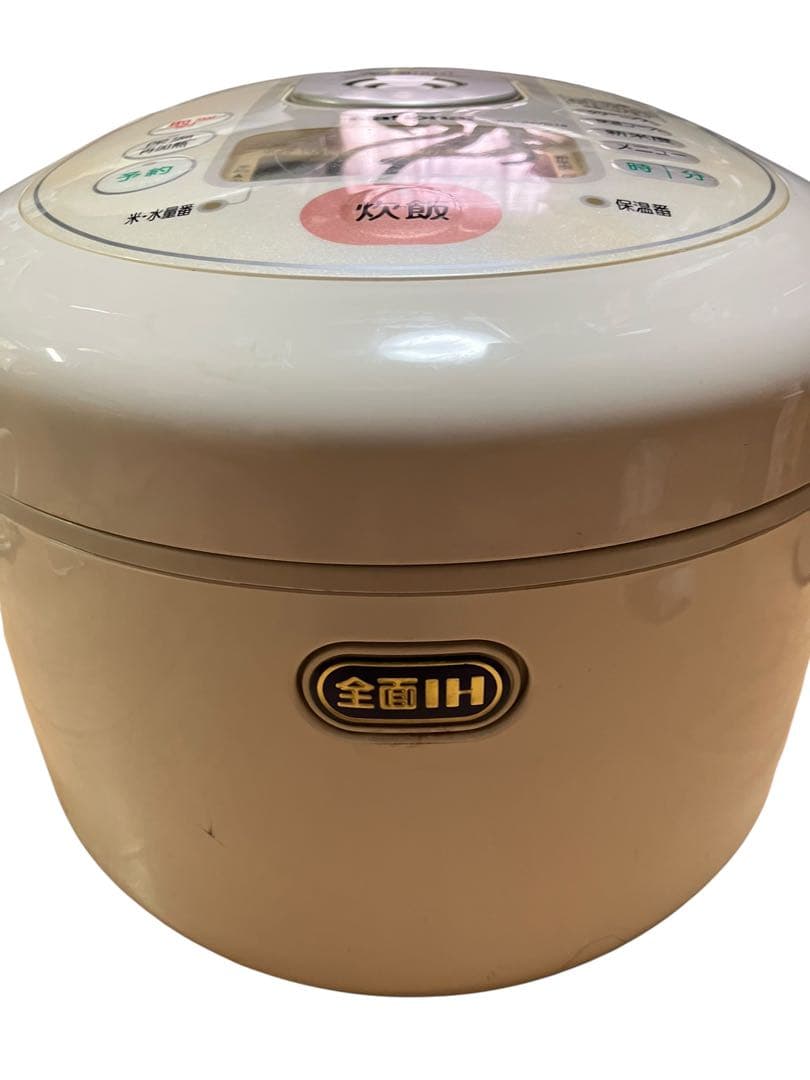 ナショナル　レトロ　IH炊飯器　SR-IHVC18 一升炊き　00年製　保証付き