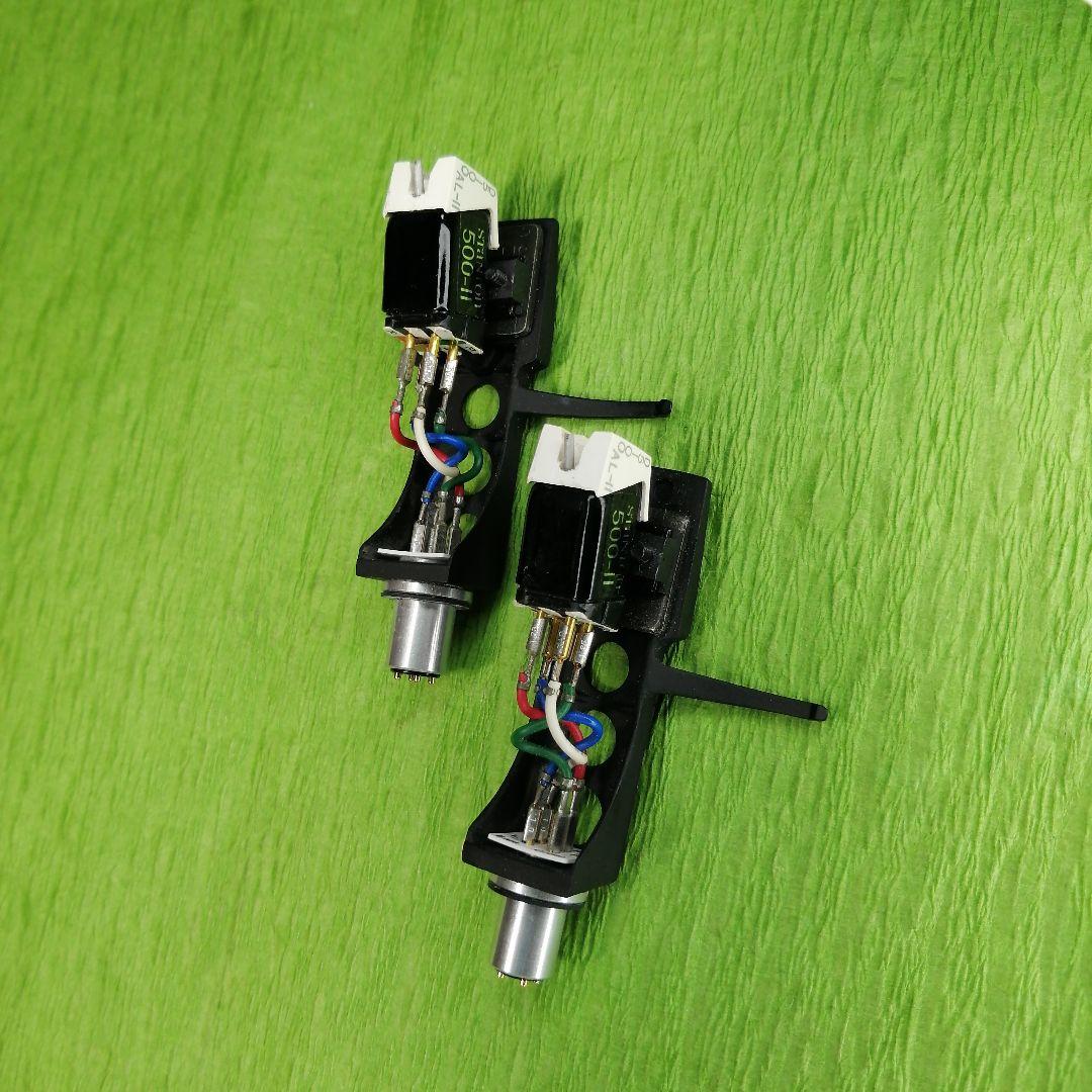 カートリッジ　スタントン　500-Ⅱ　動作良好品　２個　テクニクスシェル