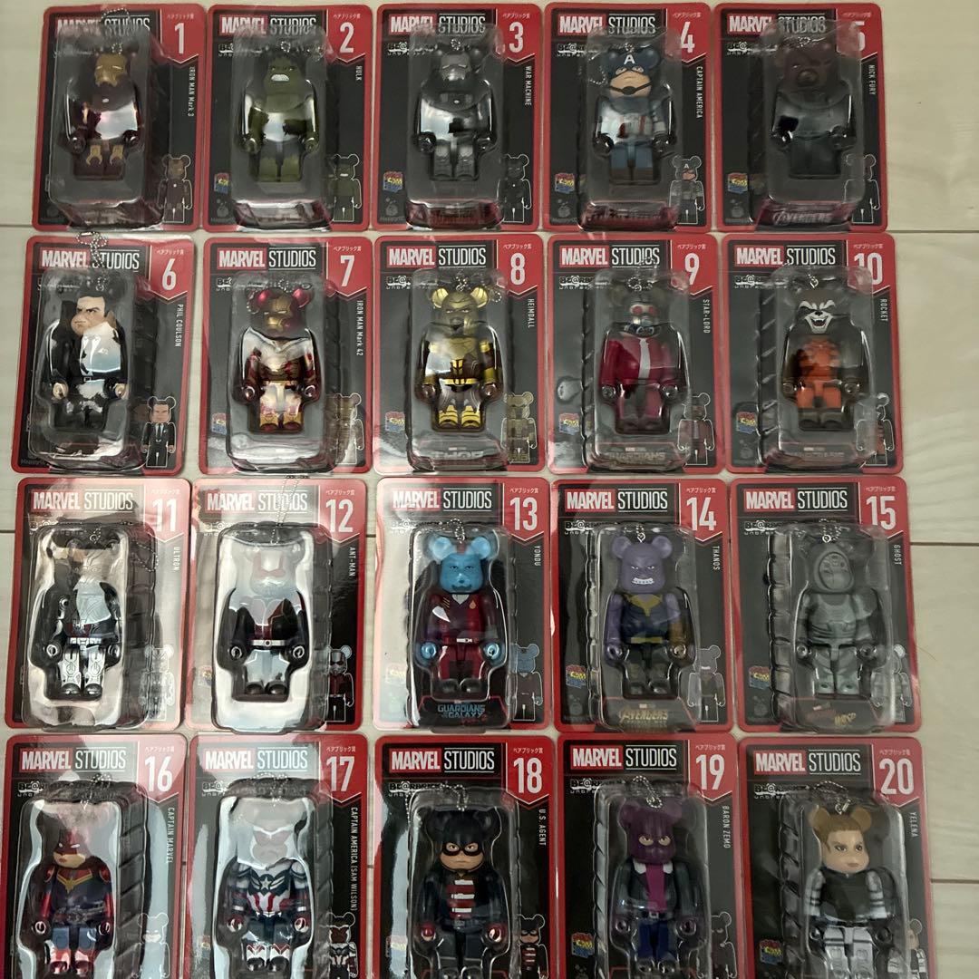 ベアブリック 新品　コンプリートセット　キャラクターシリーズ