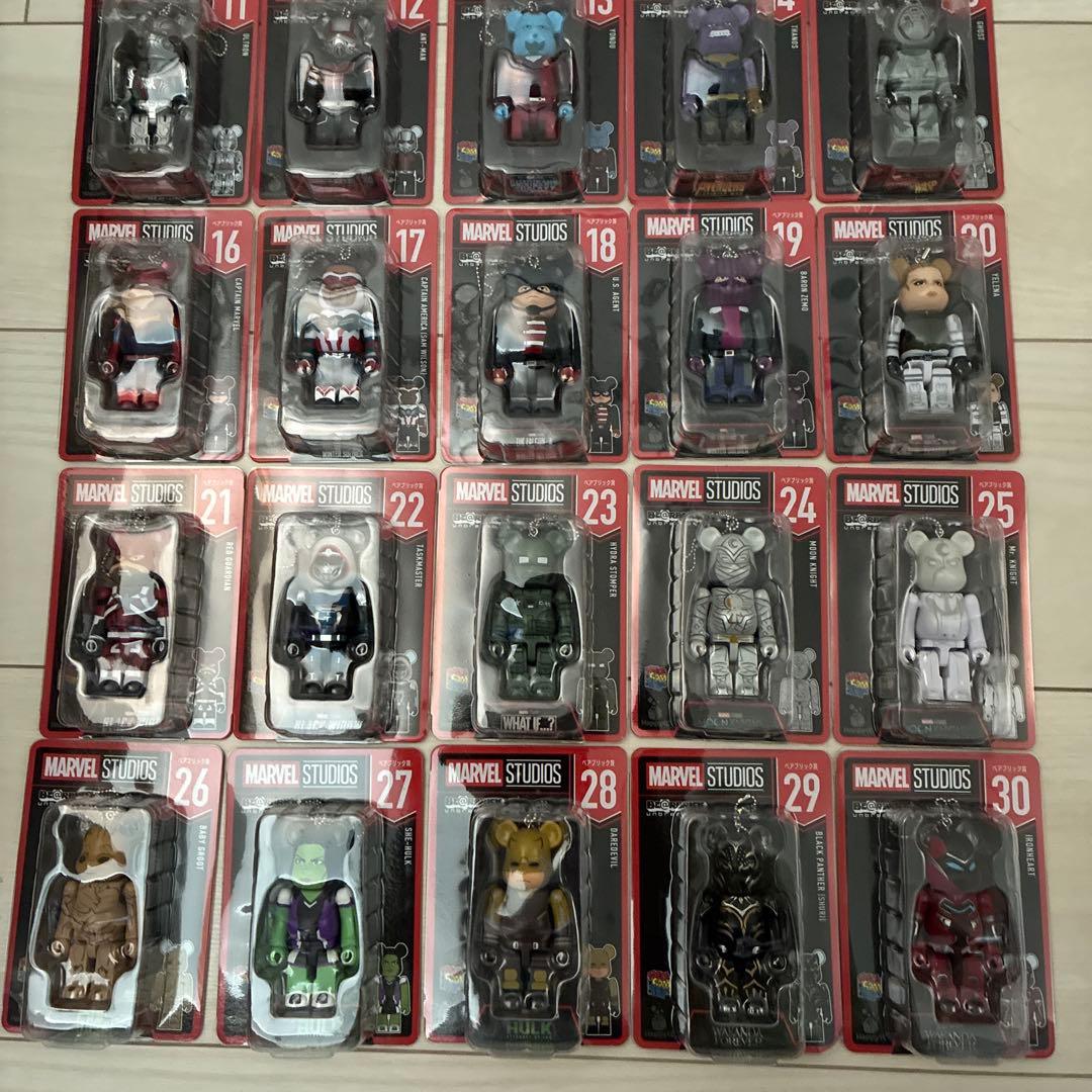 ベアブリック 新品　コンプリートセット　キャラクターシリーズ