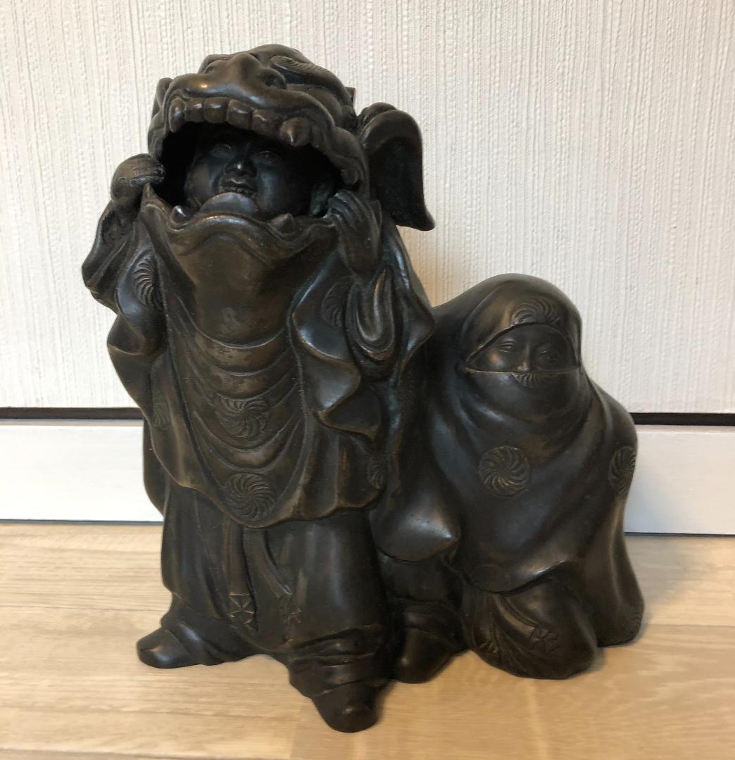 獅子舞　厄除　縁起物　アンティーク　骨董品