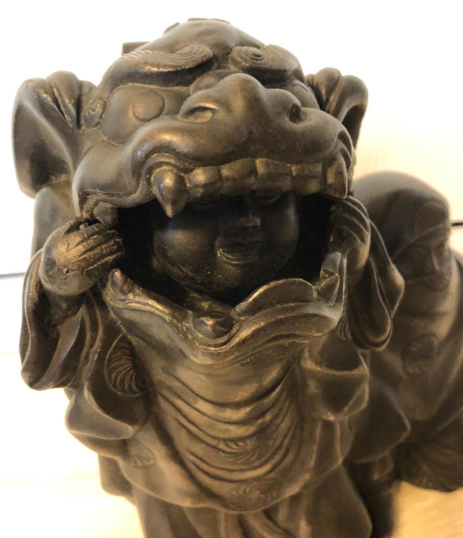 獅子舞　厄除　縁起物　アンティーク　骨董品