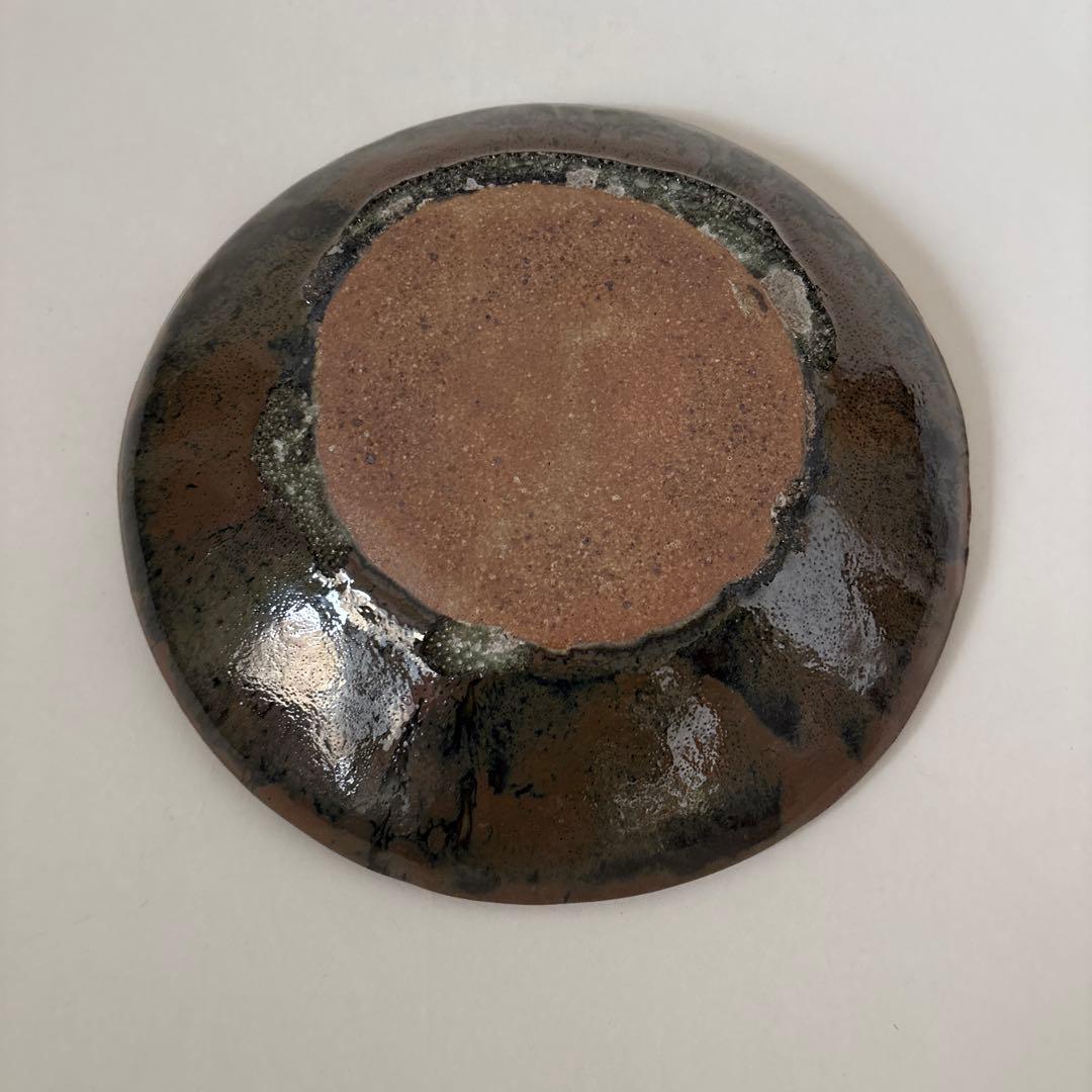 武内晴二郎　紋押皿 飾り皿 鉢 民芸 民藝