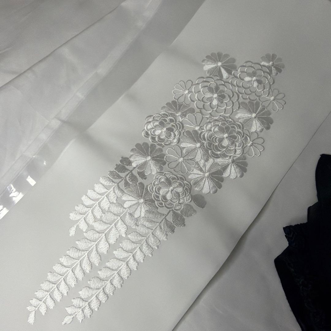 新品　帯締め　帯揚げ　半襟　重ね襟　セット　振袖用　2026年モデル品　黒