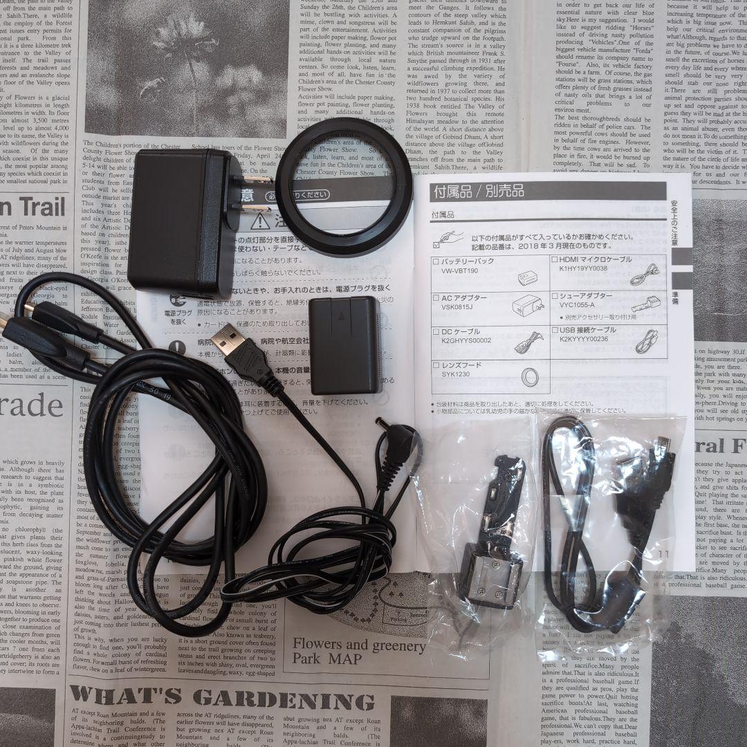 Panasonic HC-VZX990M 4K ビデオカメラ パナソニック