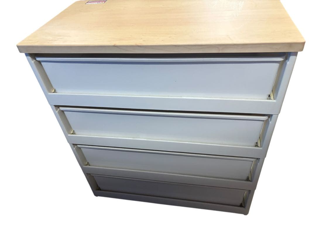 IRIS（アイリスオーヤマ）ウッドトップチェスト HG-724B（ペアホワイト）