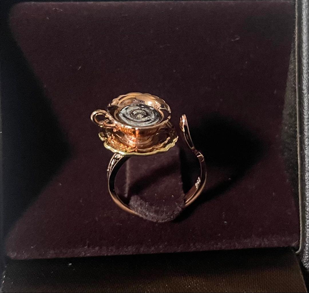 指輪・リング hazama dancing heart tea party ring