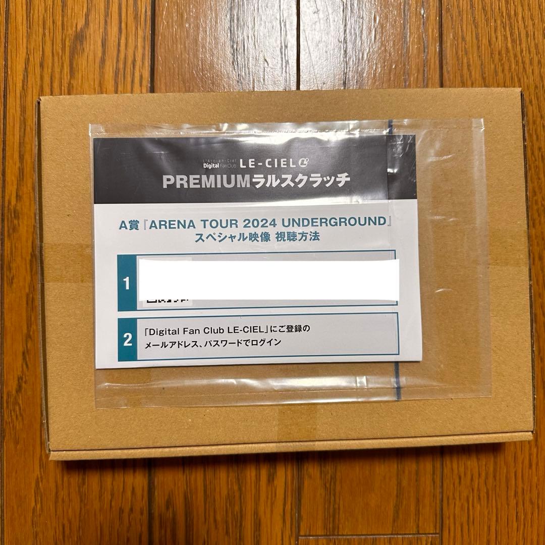 【A賞】スペシャル映像つき ラルスクラッチ メモリアル セット  アクリルボード