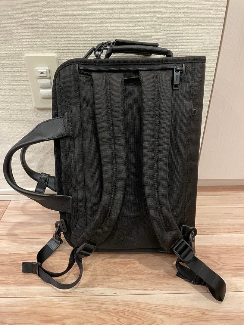 TUMI ブラック ナイロン ビジネスバッグ 3way