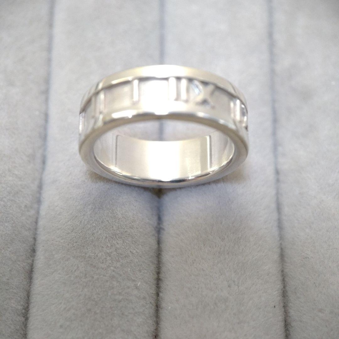 ＊ご成約済＊TIFFANY＆Co.ティファニーアトラスリング925　10号