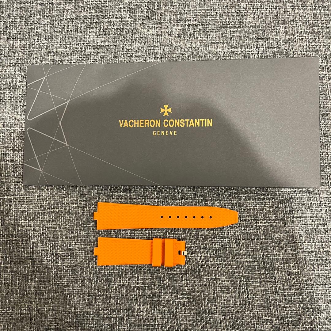 新品 ヴァシュロンコンスタンタン オーヴァーシーズ ラバーベルト オレンジ 限定