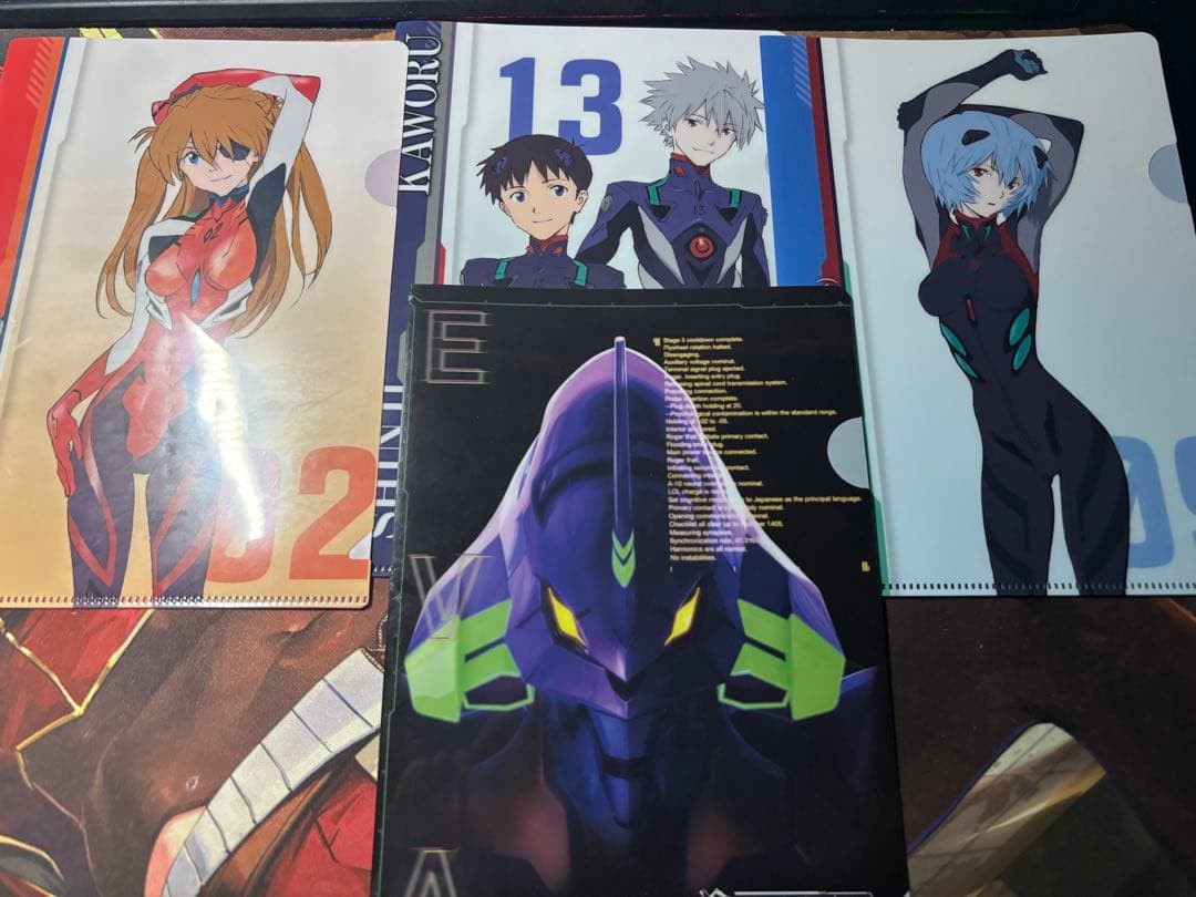 ほぼクリアファイルセット売り。他