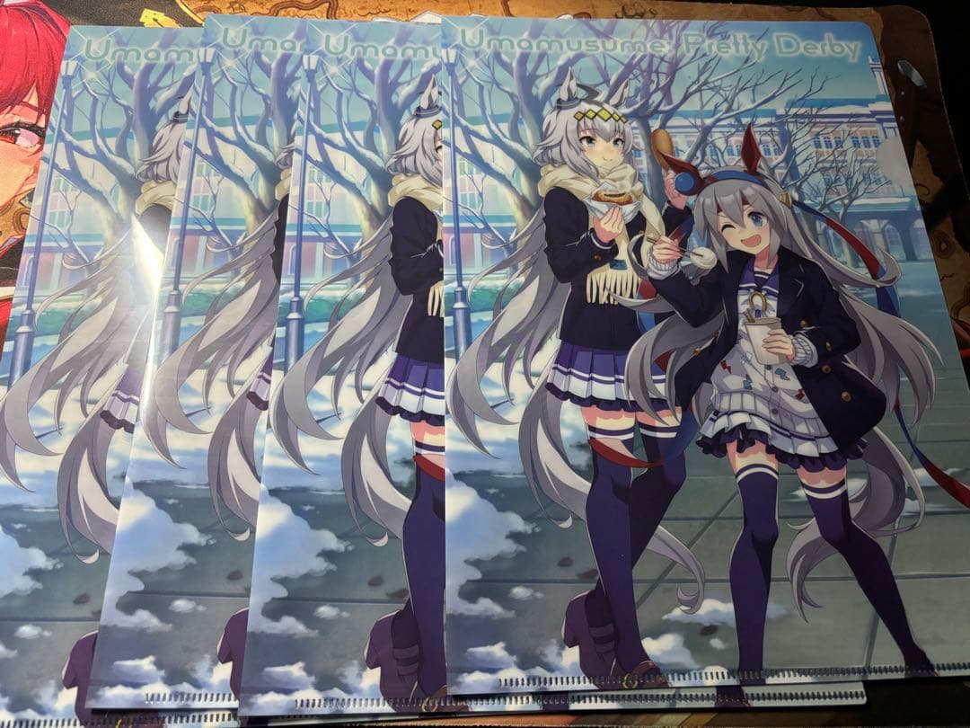 ほぼクリアファイルセット売り。他