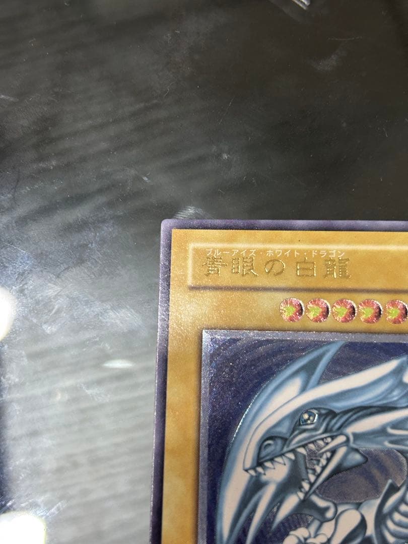 【青艶】青眼の白龍レリーフ