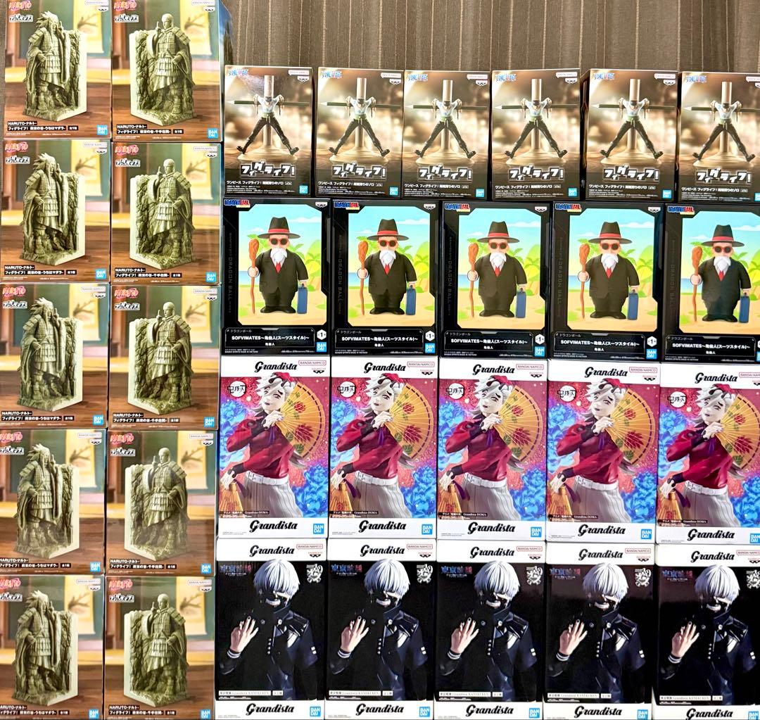 【フィギュア31点】亀仙人　童磨　NARUTO 金木研　ゾロ　ナルト　鬼滅の刃