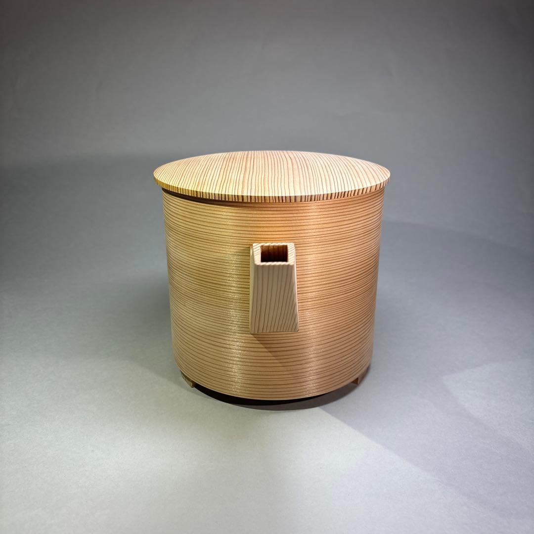 (新品)杉木地　曲水次(紙箱入)