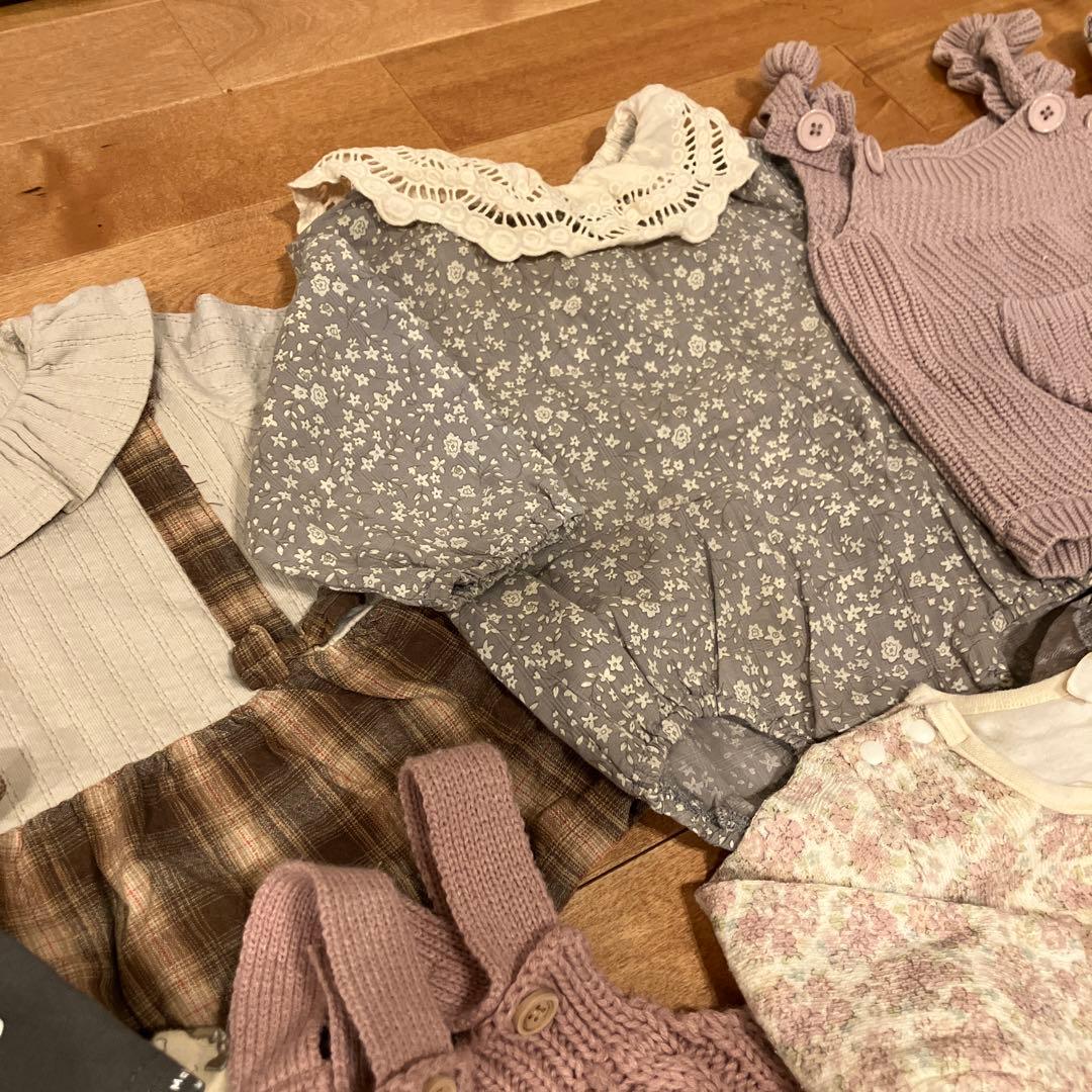 70-80 女の子　秋冬 まとめうり