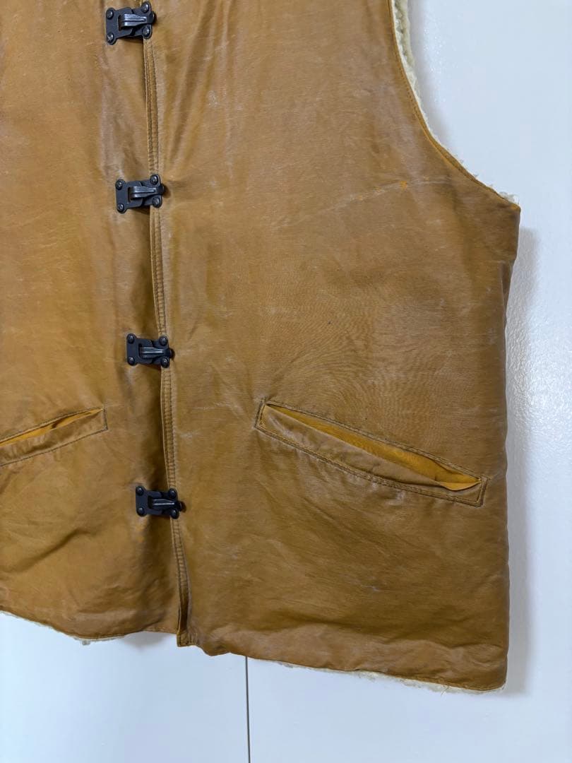 BAA COSTUME MFG. \"WAXED HOOK BOA VEST\"③