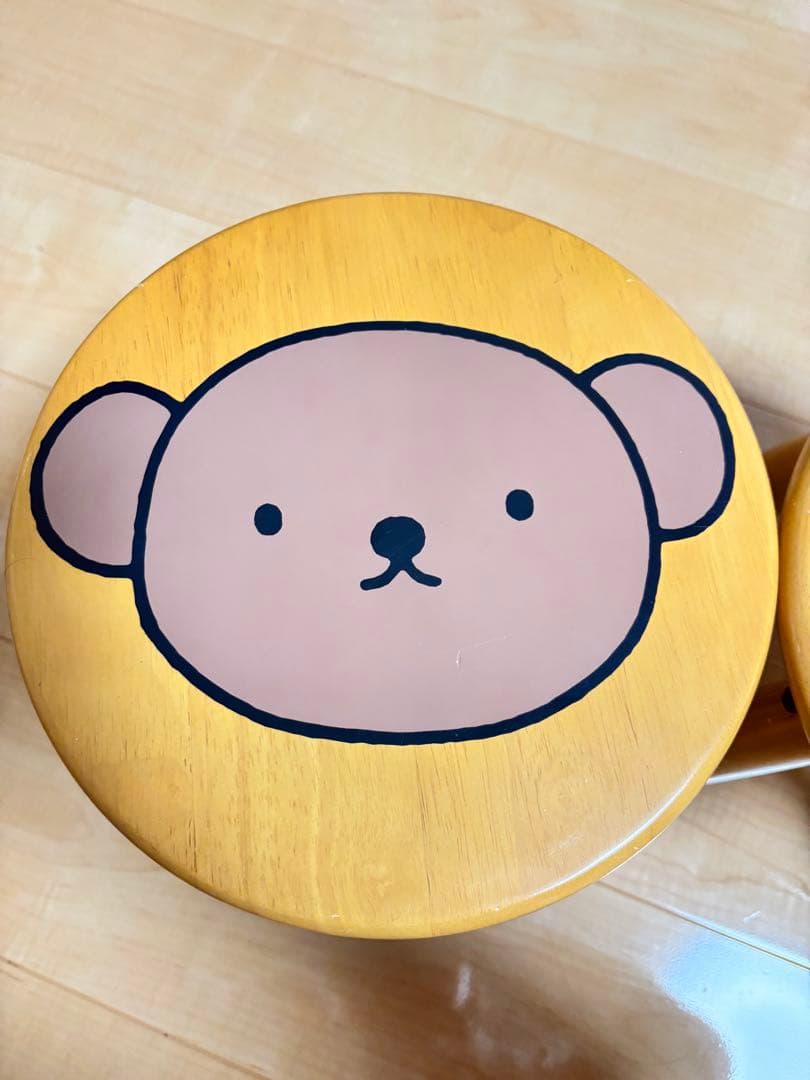 スタディオクリップ ミッフィーキッズテーブル スツール 3点セット