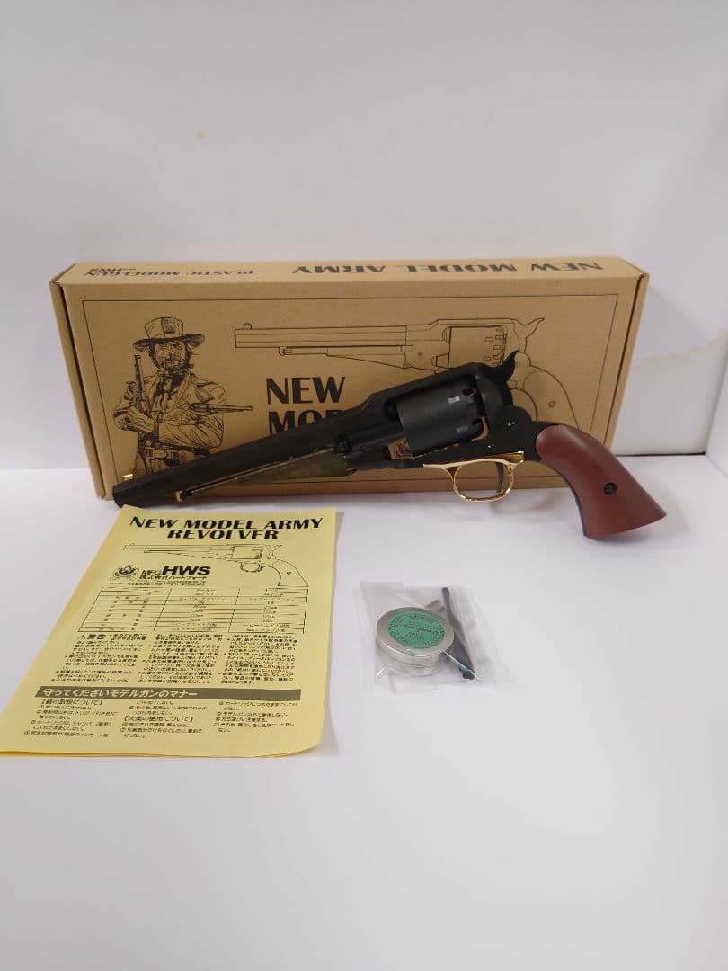 美品！HWS NEW MODEL ARMY REVOLVER