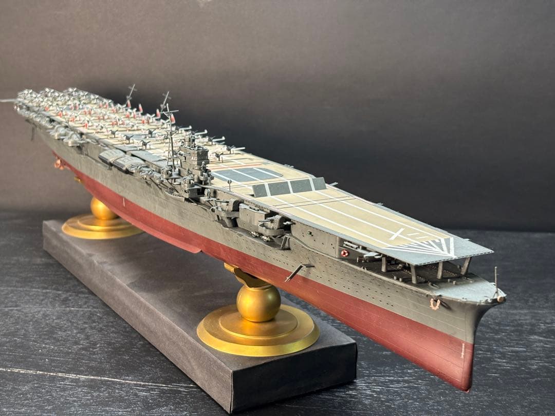 旧日本海軍航空母艦〝翔鶴〟（1/350）