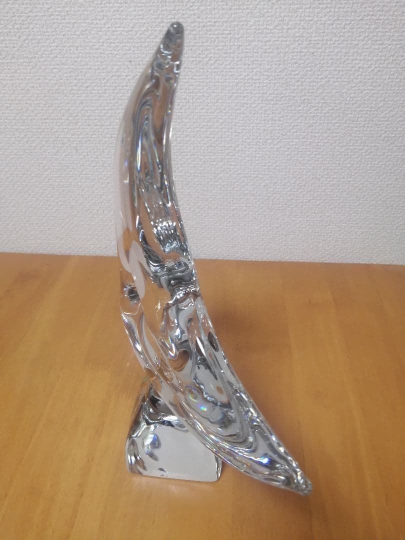 Daum Franceドームクリスタル　エンジェルフィッシュ　魚　アンティーク