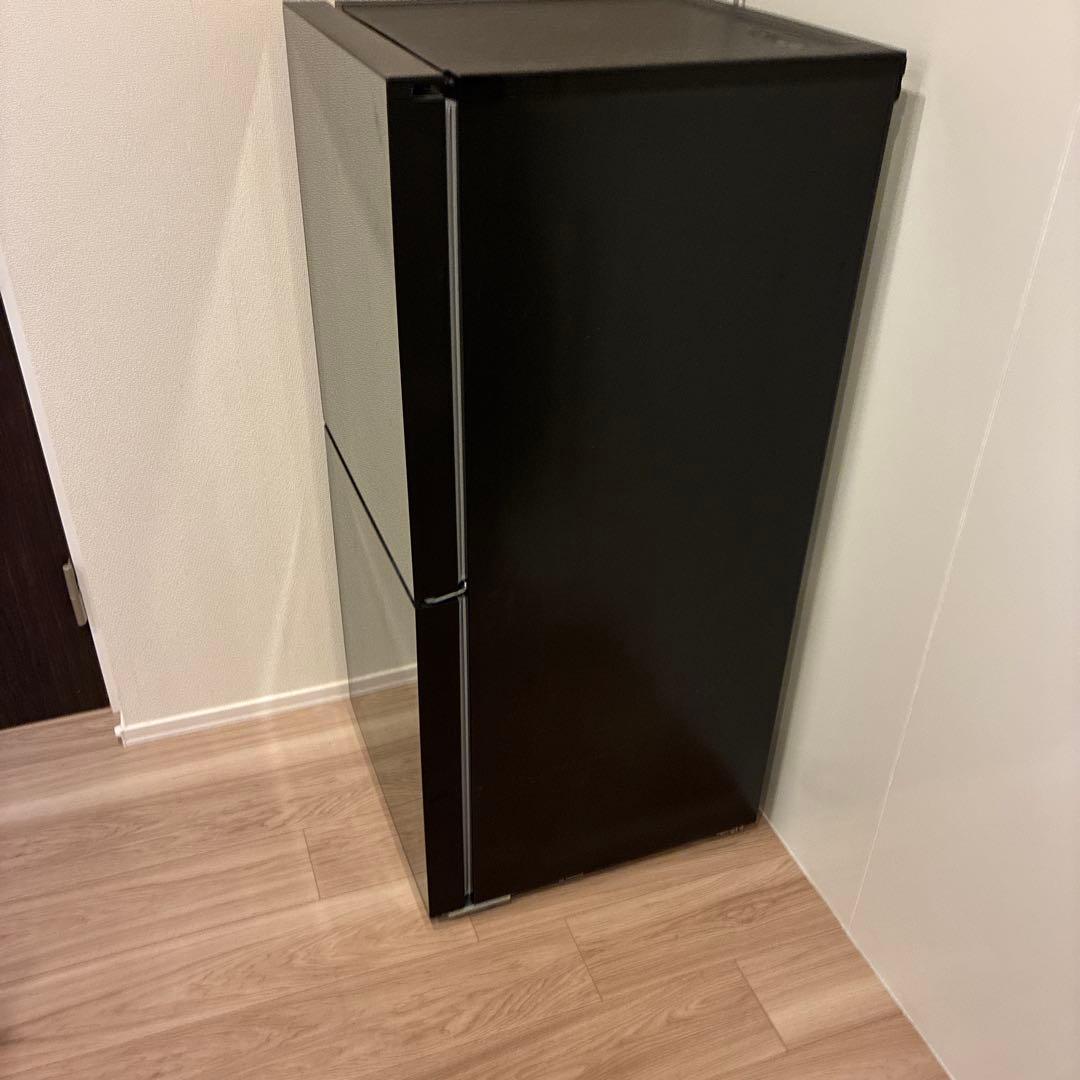 TWINBIRD HR-GJ12 ブラック 右開き冷蔵庫