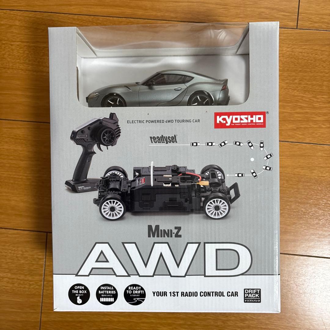 京商　ミニッツ　AWD トヨタGRスープラ シルバー　FHSS