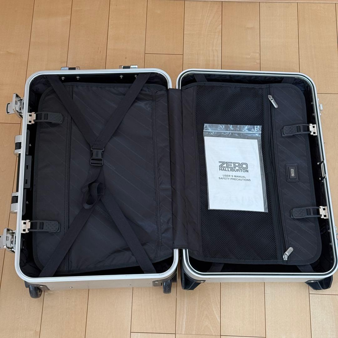 ゼロハリバートン　アルミ　キャリーケース　2輪　機内持ち込み　31L