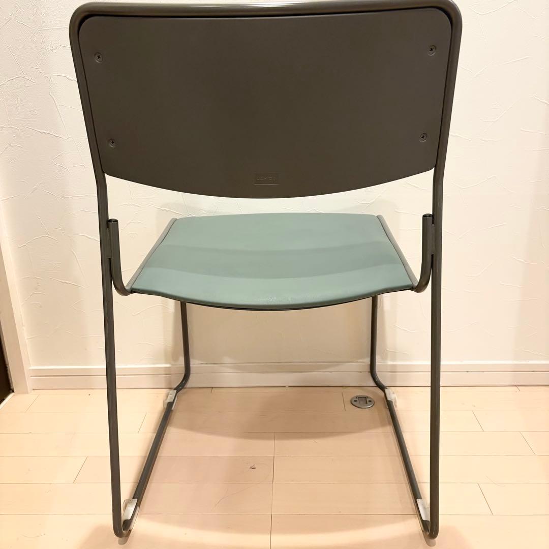 美品✨重ねて収納☆会議用スタッキングチェア3脚　内田洋行　MP-120