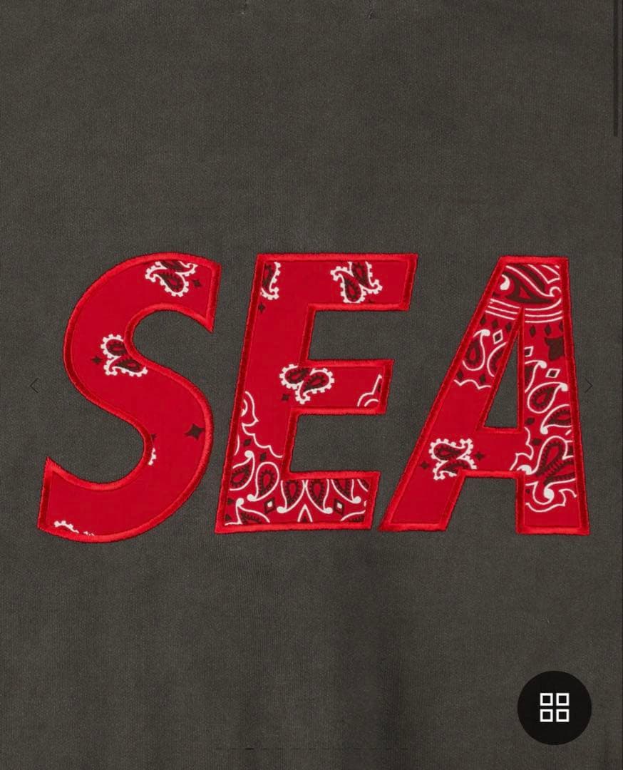 トップス WINDANDSEA Bandana Zip Up Sweatshirt