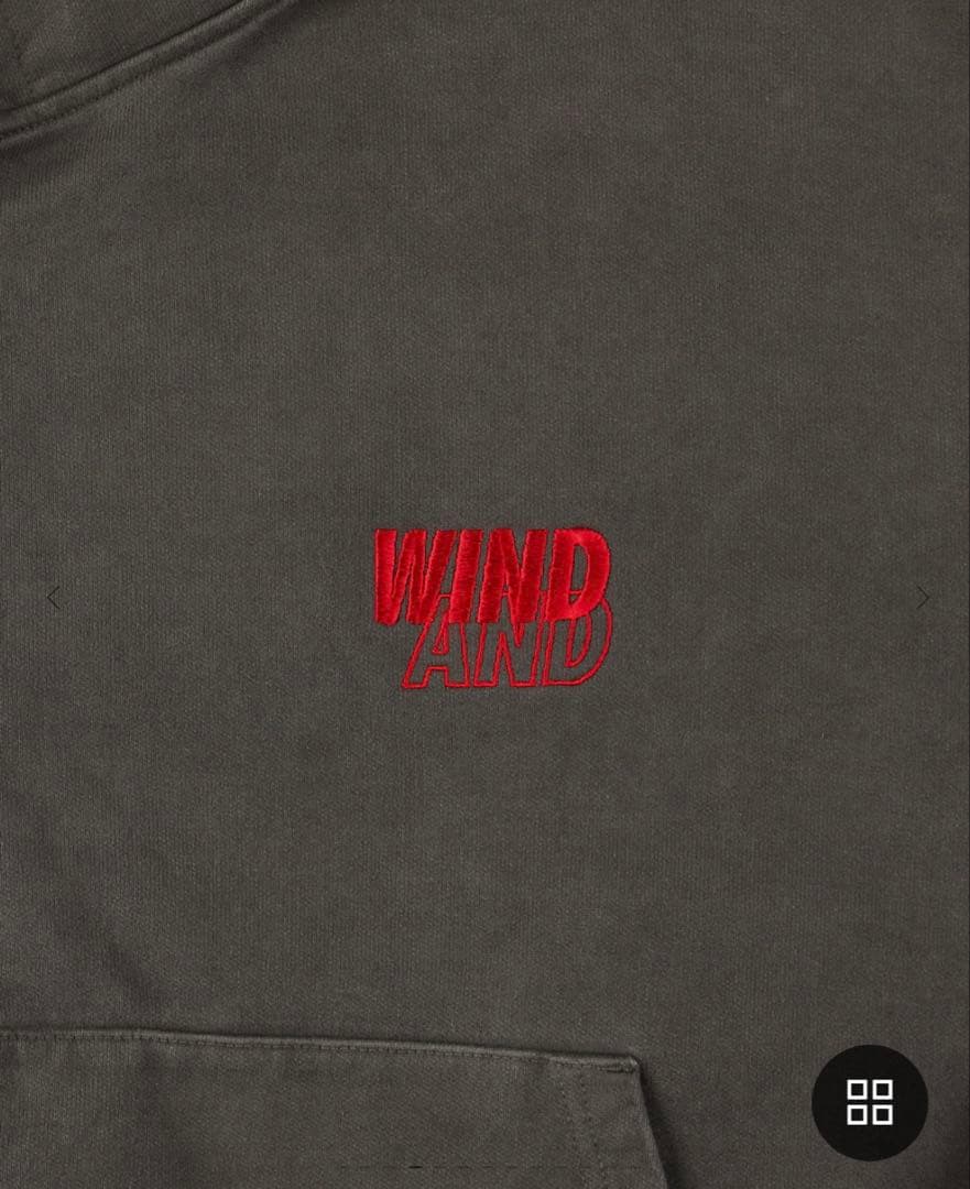 トップス WINDANDSEA Bandana Zip Up Sweatshirt