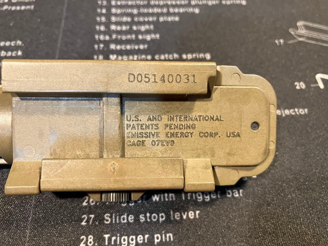 INFORCE WML GEN.1 DE ウェポンライト　米軍　実物