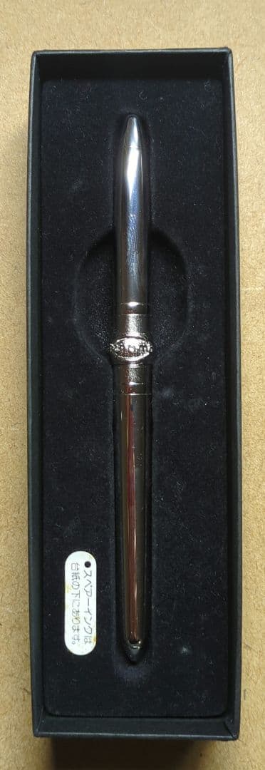 レノマ万年筆 ロジュウム仕上げ