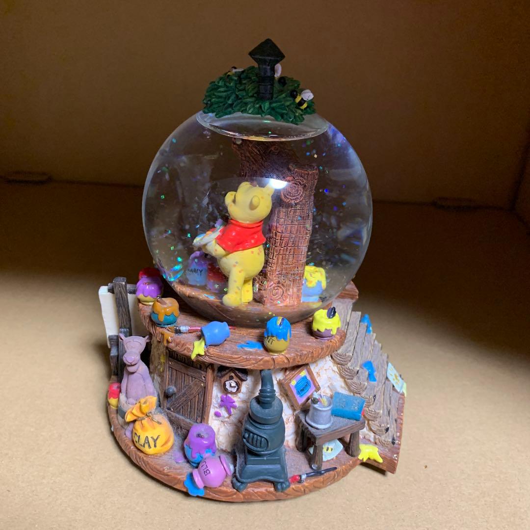 Winnie the Pooh ディズニー Disney スノーグローブ レア