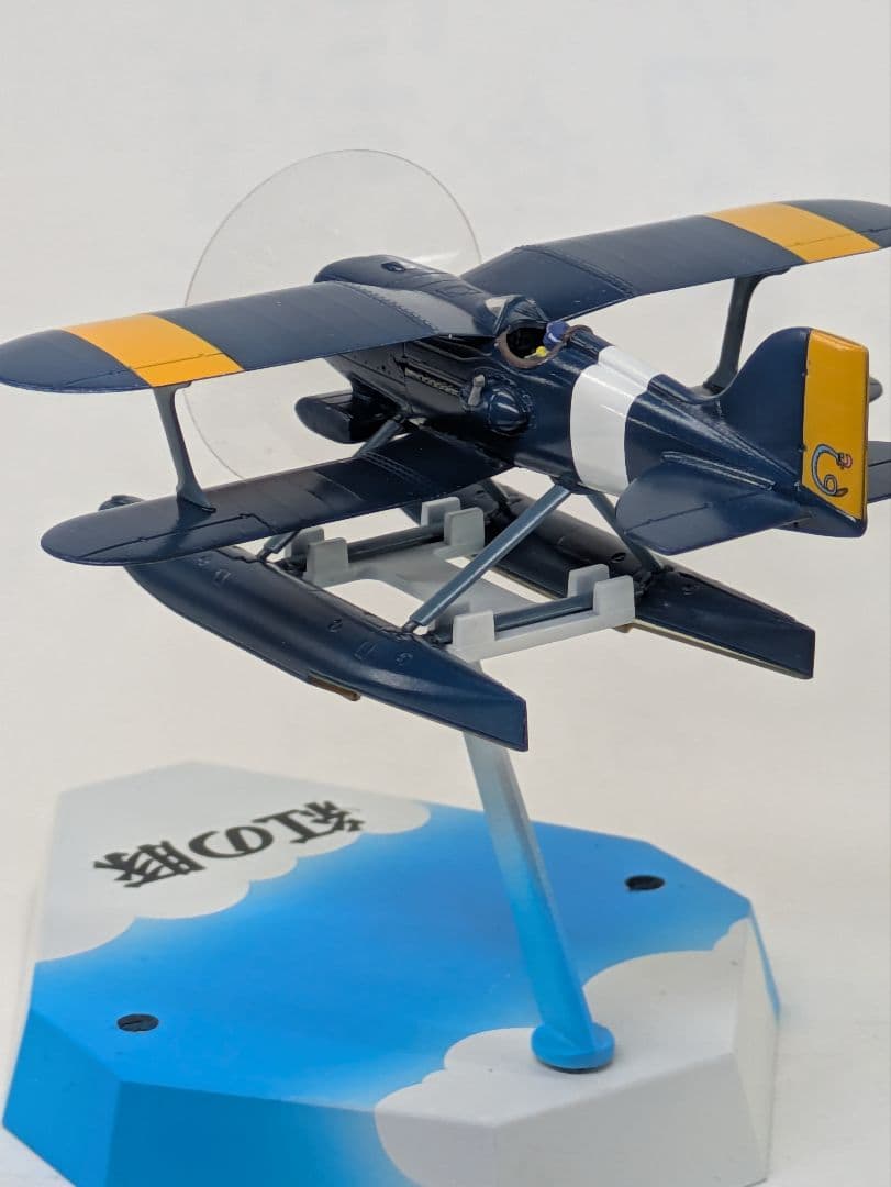 『やっこー』紅の豚　1/72 カーチスR−3C-0. プラモデル完成品